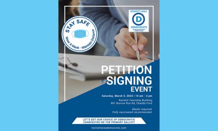PETITION SIGNING EVENT – March 5th 10am-2pm
