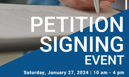 PETITION SIGNING PARTY